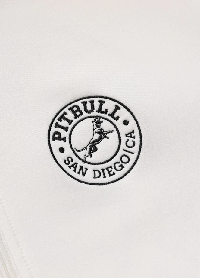 Bluza męska rozpinana Pit Bull San Diego CA złamana biel
