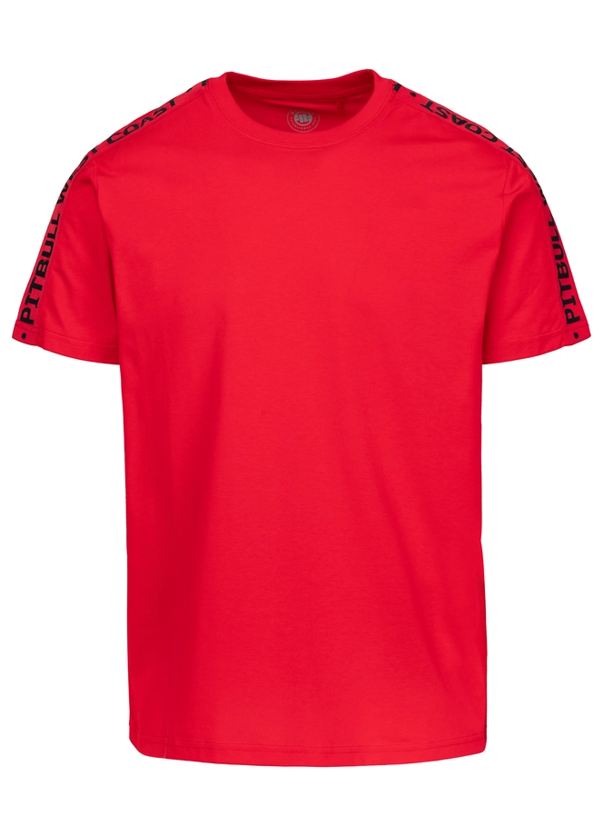 Koszulka męska T-Shirt Pitbull West Coast Tape czerwona