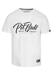 Koszulka męska T-Shirt Pit Bull Pitbull El Jeffe biała