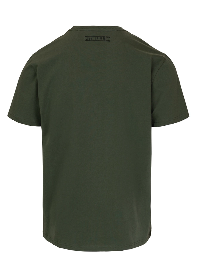 Koszulka męska T-Shirt Pitbull Hilltop ciemno zielona
