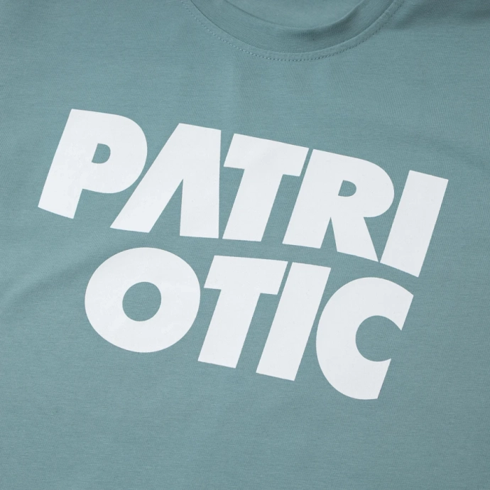Koszulka męska T-shirt Patriotic CLS Wave turkusowa