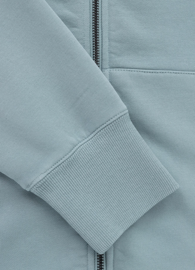 Komplet dresowy męski Pitbull Pit Bull Lancaster 2 ZIP Washed jasno niebieska