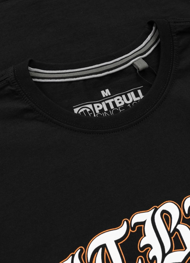 Koszulka męska T-Shirt Pit Bull Tattoo czarna