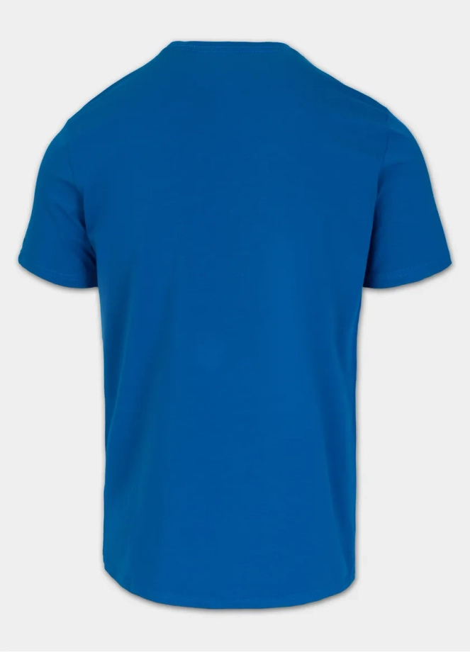 Koszulka męska T-Shirt Pit Bull Pitbull Scott niebieska