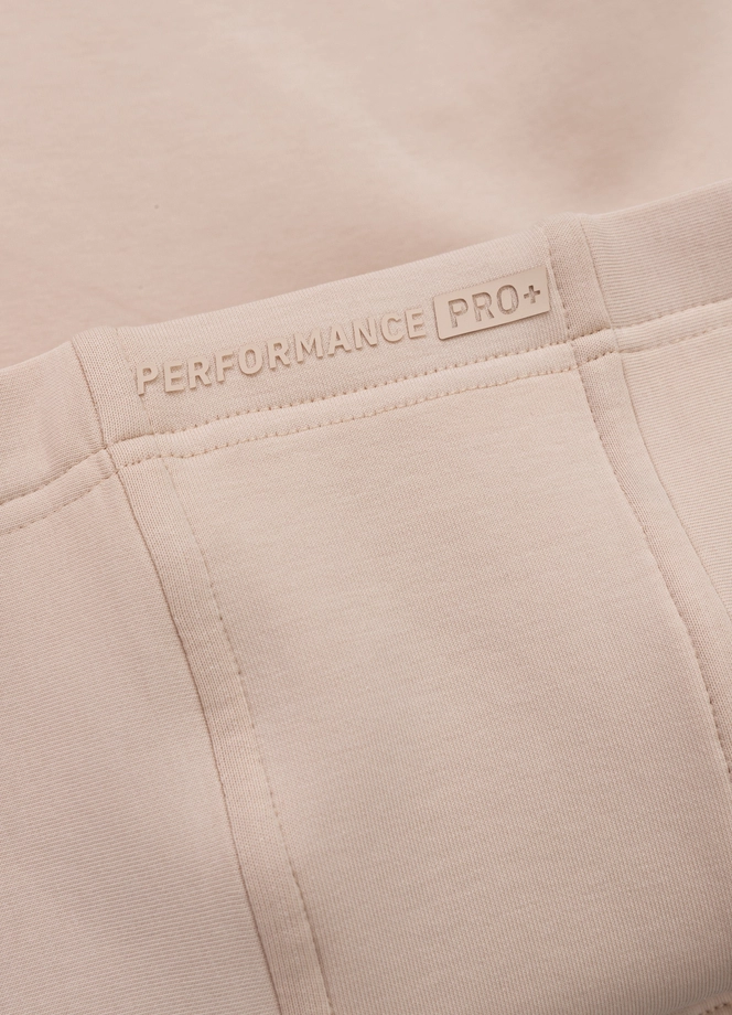 Bluza damska z kapturem Pitbull Discovery beżowa