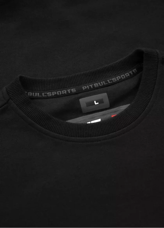 Bluza męska Pitbull Seahill Pit Bull crewneck czarna