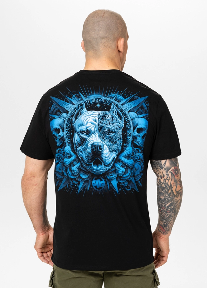 Koszulka męska T-Shirt Pit Bull Pitbull World czarna