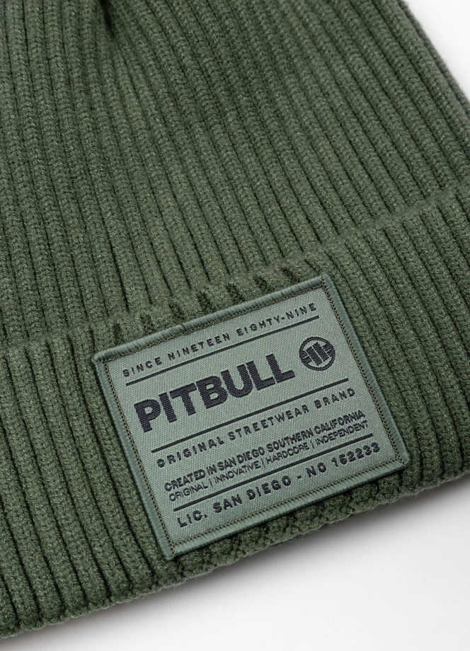 Czapka zimowa Pit Bull Beanie Dock zielona