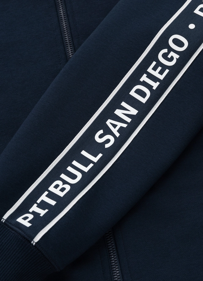 Bluza męska rozpinana Pit Bull Nexus granatowa