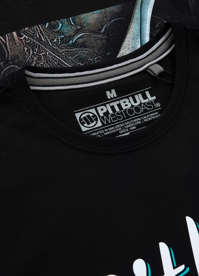 Koszulka męska T-Shirt Pit Bull Pitbull Santa Muerte 24 czarna