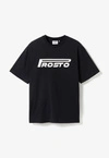Koszulka męska t-shirt Prosto Pneumatic czarna