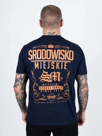 Koszulka t-shirt Środowisko Miejskie Theme 2.0 granatowa