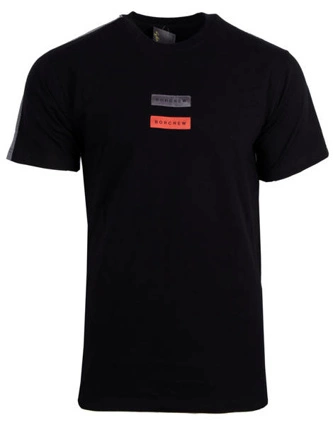 Koszulka t-shirt BOR Borcrew Lines black