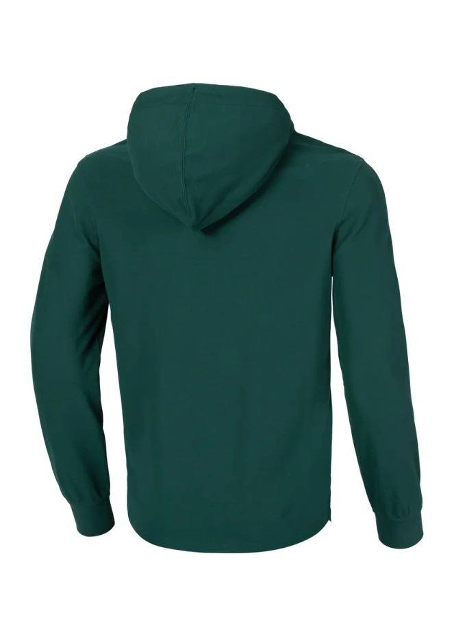 Bluza męska Pitbull Pit Bull Pique Rockey hooded zielona