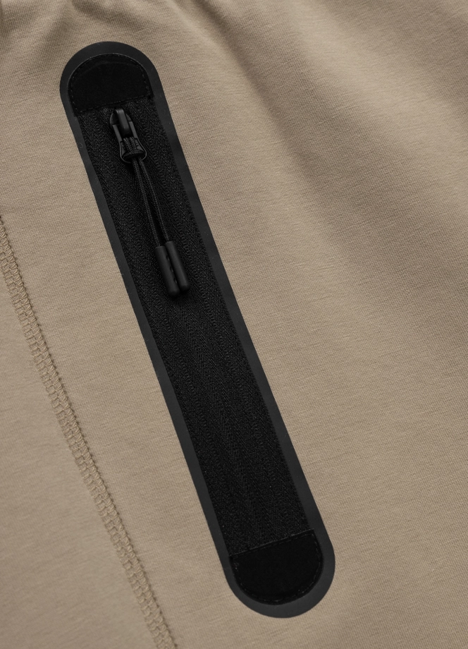 Spodenki szorty dresowe męskie Pitbull Dogwood beżowe