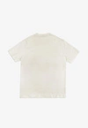 Koszulka męska t-shirt oversize Prosto Big Log złamana biel