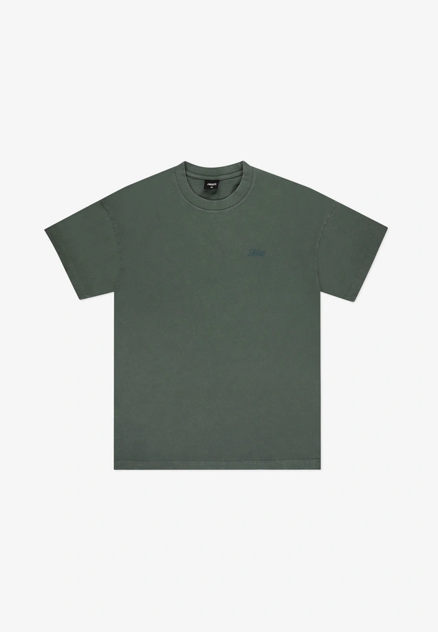 Koszulka męska t-shirt oversize Prosto Hex zielona
