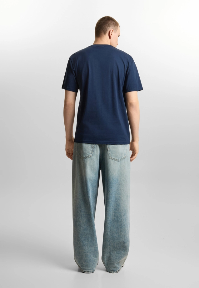 Koszulka męska t-shirt Prosto ST granatowa