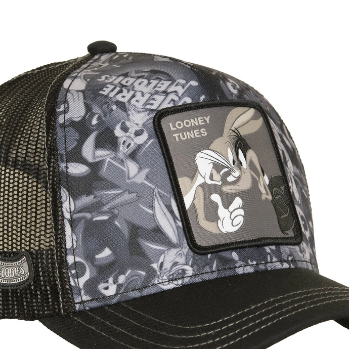 Czapka z daszkiem Capslab Looney Tunes Duo szara