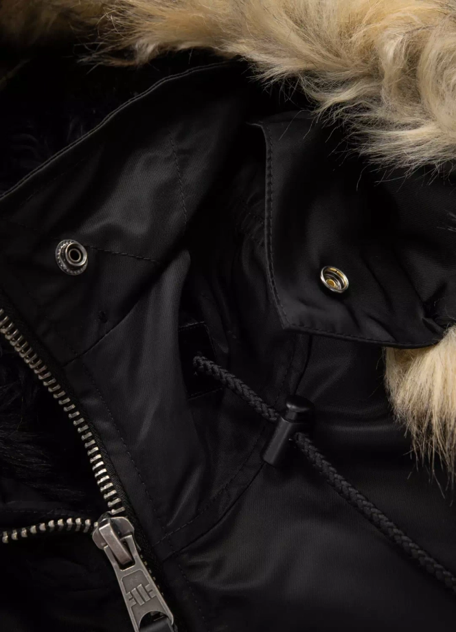 Kurtka zimowa męska Pit Bull Bomber Harvest jacket czarna