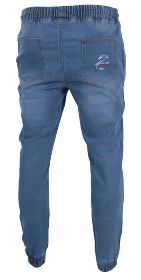 Spodnie jogger Moro Sport Inscription light blue