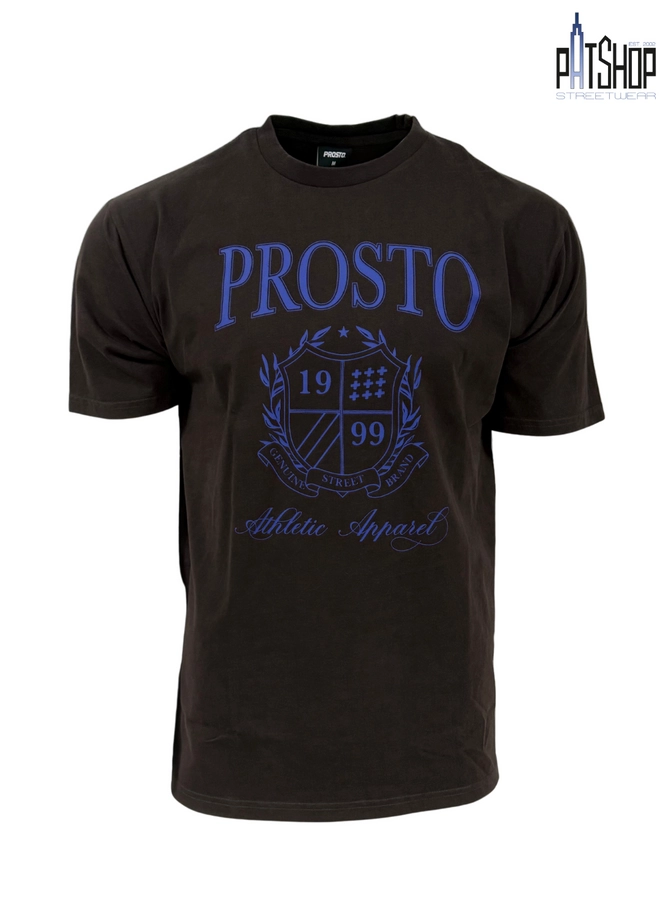 Koszulka męska t-shirt Prosto Plurt brązowa