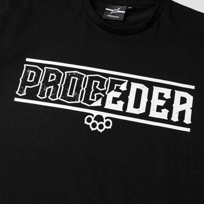Koszulka męska T-shirt Chada Proceder Cut czarna