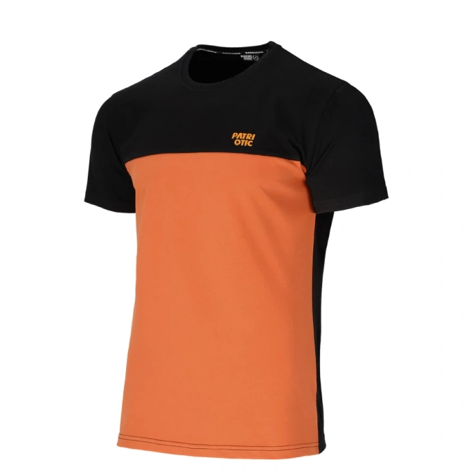 Koszulka męska T-shirt Patriotic CLS Street pomarańczowo/czarny