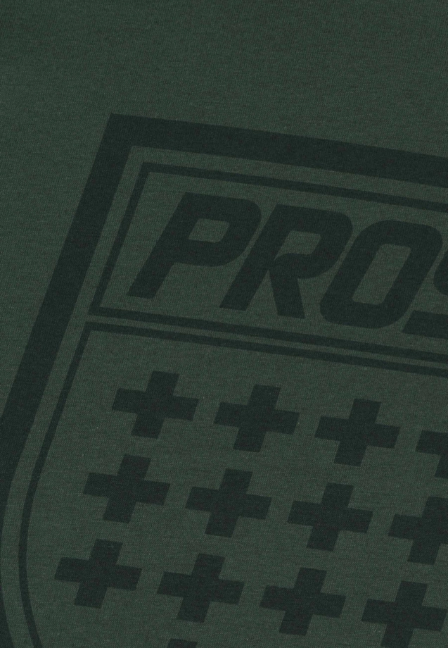 Koszulka męska t-shirt Prosto Shield zielona