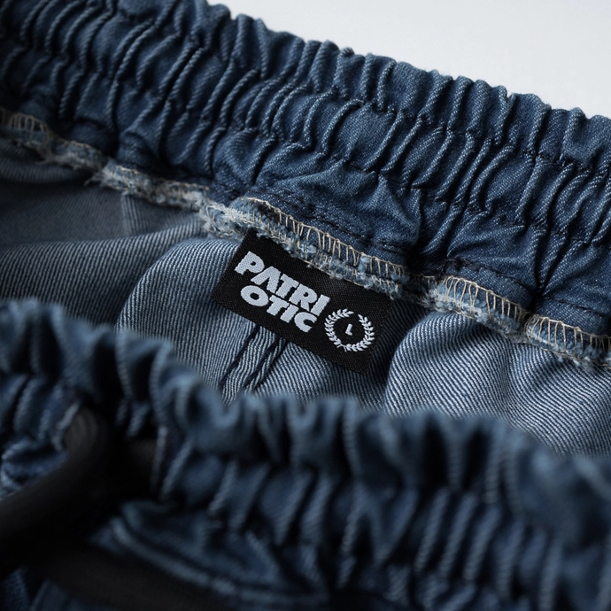 Spodnie męskie jogger jeans Patriotic Cls Mini niebieskie