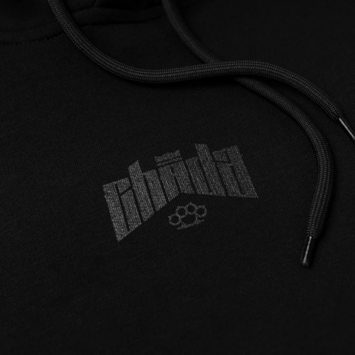 Bluza męska z kapturem Chada Proceder Kastet Logo czarna