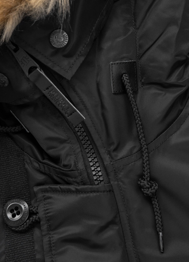 Kurtka zimowa Pit Bull Alder Fur parka black