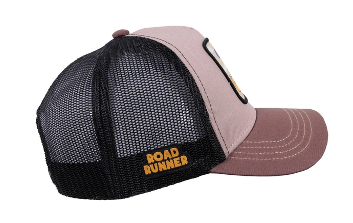 Czapka z daszkiem Capslab Looney Tunes Road Runner brązowa