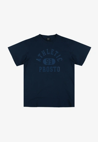 Koszulka męska t-shirt Prosto Athletic granatowa