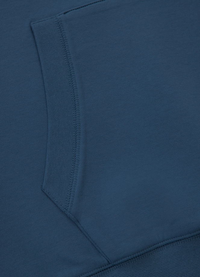 Bluza męska z kapturem Pit Bull Sampson 25 ciemno niebieska