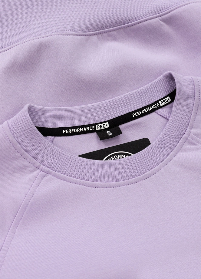 Bluza damska bez kaptura Pitbull Discovery lilac fioletowa