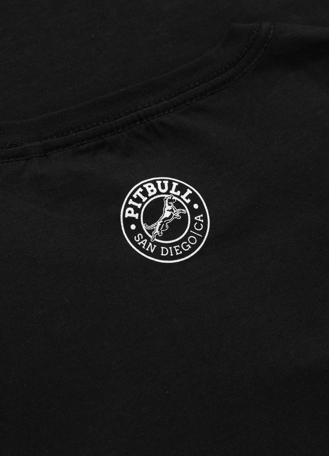 Koszulka męska T-Shirt Pit Bull Pitbull San Diego CA czarna