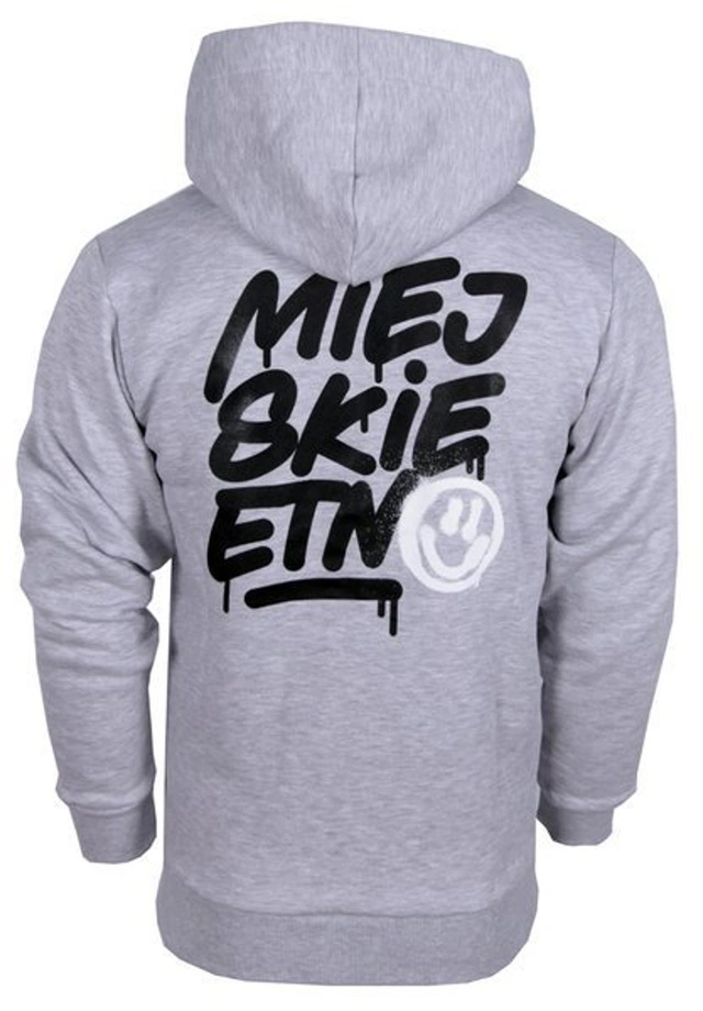 Bluza rozpinana El Polako Zip Miejski Tag grey