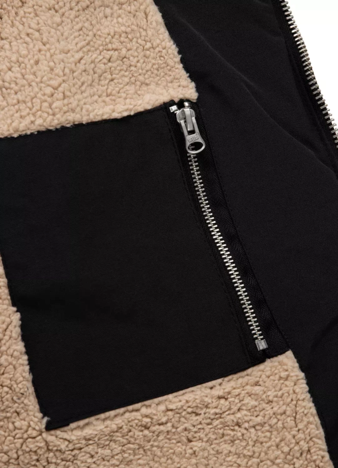 Kurtka zimowa męska Pit Bull Elkwood III 24 Hooded Jacket czarna