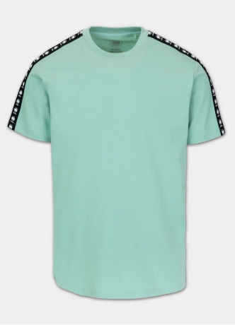 Koszulka męska T-Shirt Pit Bull Pitbull Tape Nugget miętowa zielona