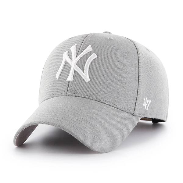 Czapka z daszkiem 47 Brand New York Yankees Snapback MVP szara