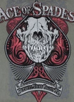 Koszulka męska T-Shirt Pit Bull Pitbull Denim Washed Raw Ace Of Spades zielona
