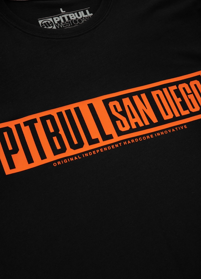 Koszulka męska T-Shirt Pit Bull Pitbull Eighty Nine Dog 25 czarna