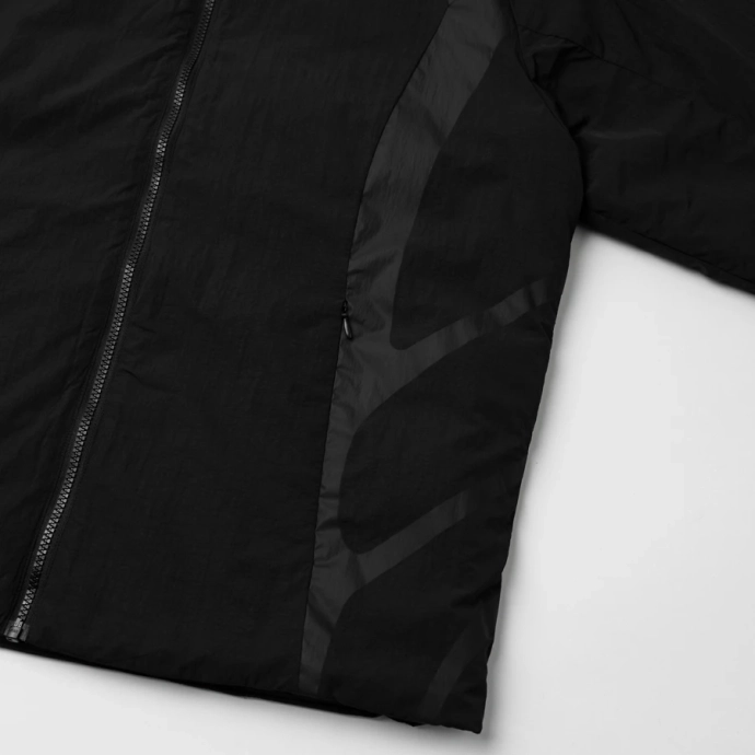 Kurtka męska przejściowa Prosto Contrast czarna