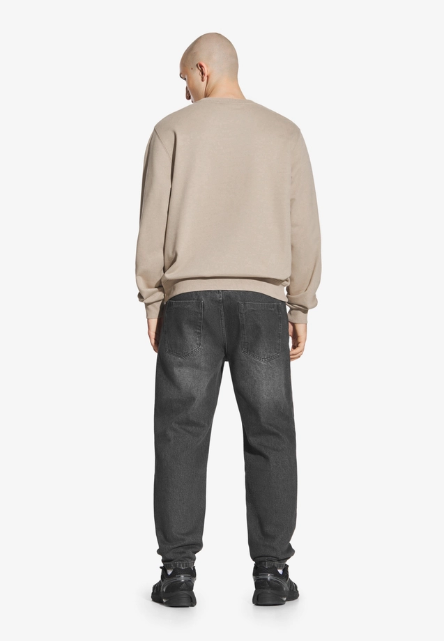 Bluza męska Prosto Infinity Logo crewneck beżowa