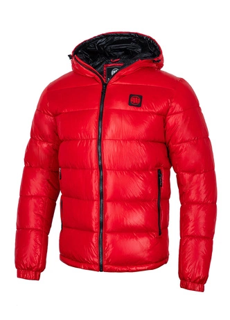 Kurtka zimowa Pit Bull Shine 2 Hooded Jacket red