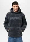 Bluza męska z kapturem Pit Bull Aragon grafitowa