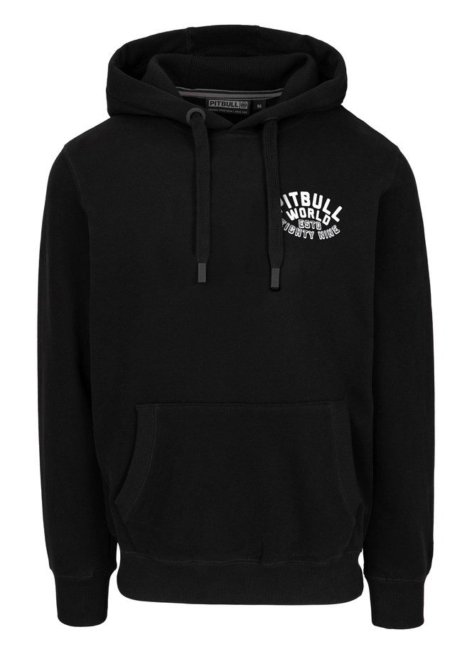 Bluza męska z kapturem Pit Bull Hero czarna