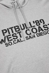 Bluza męska z kapturem Pitbull Pit Bull Driving szara