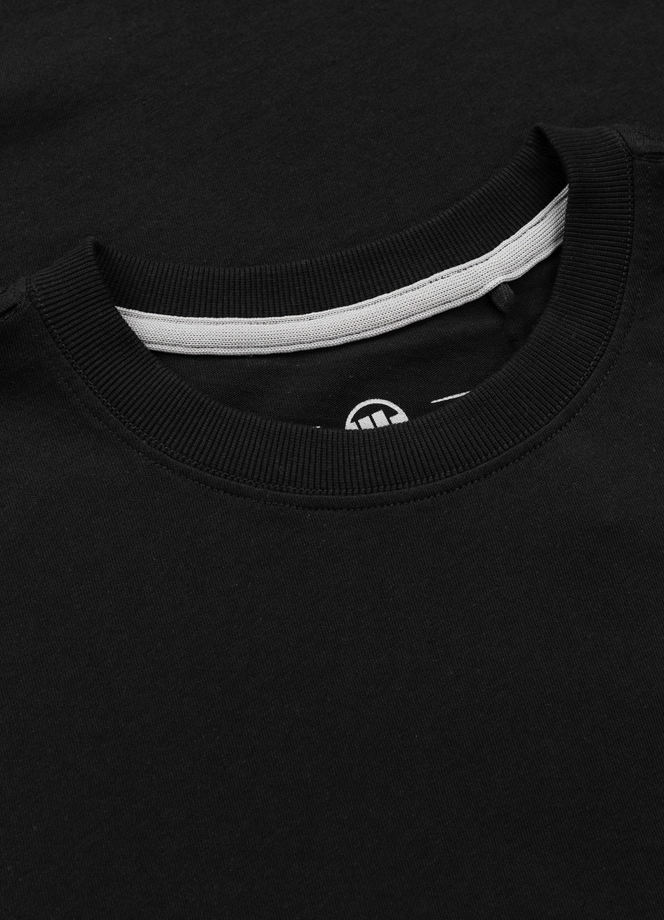 Koszulka męska T-Shirt oversize Pitbull Graffiti Loose Fit czarna